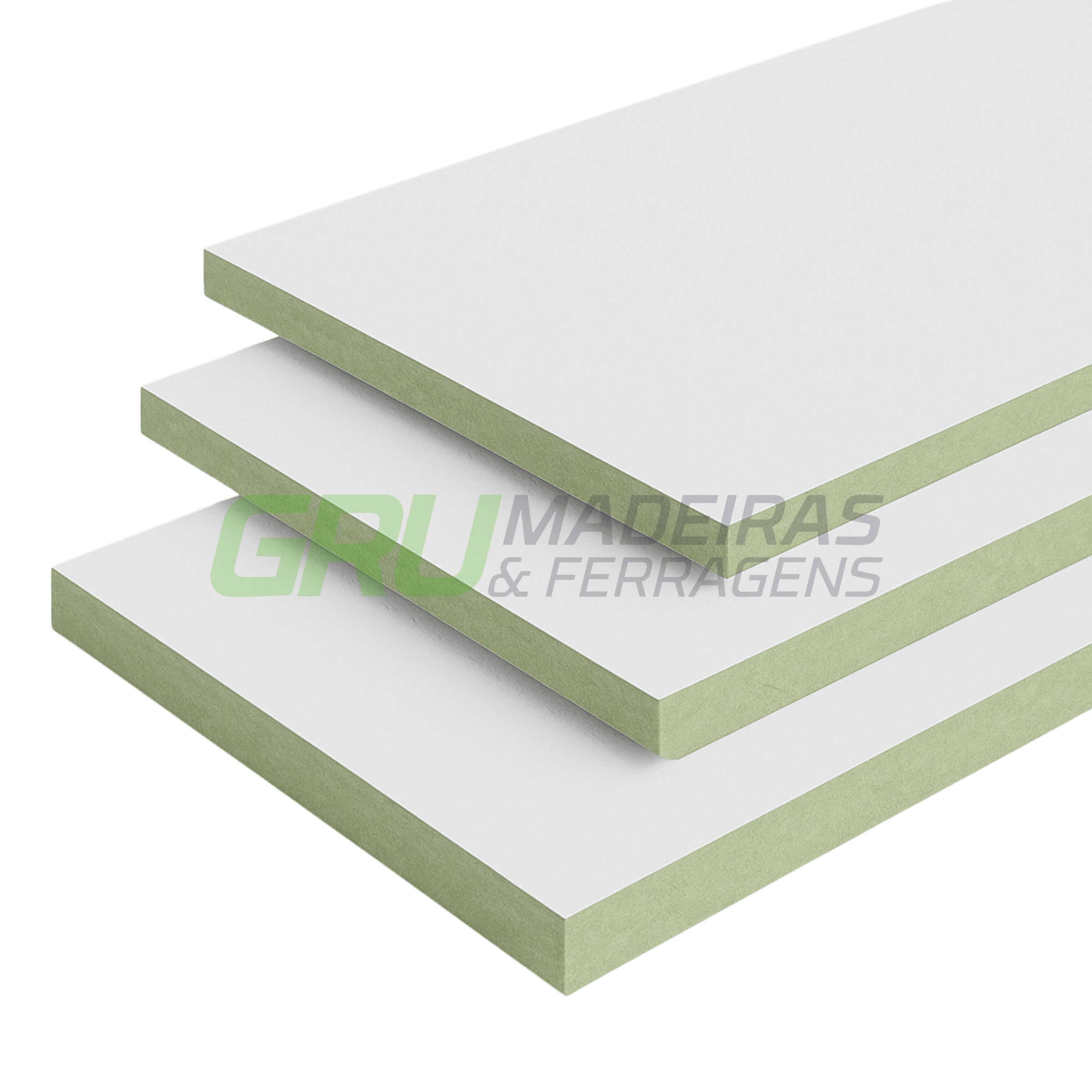 Imagem do produto: MDF PLUS BERNECK® Branco TX 2F 2750x1850mm
