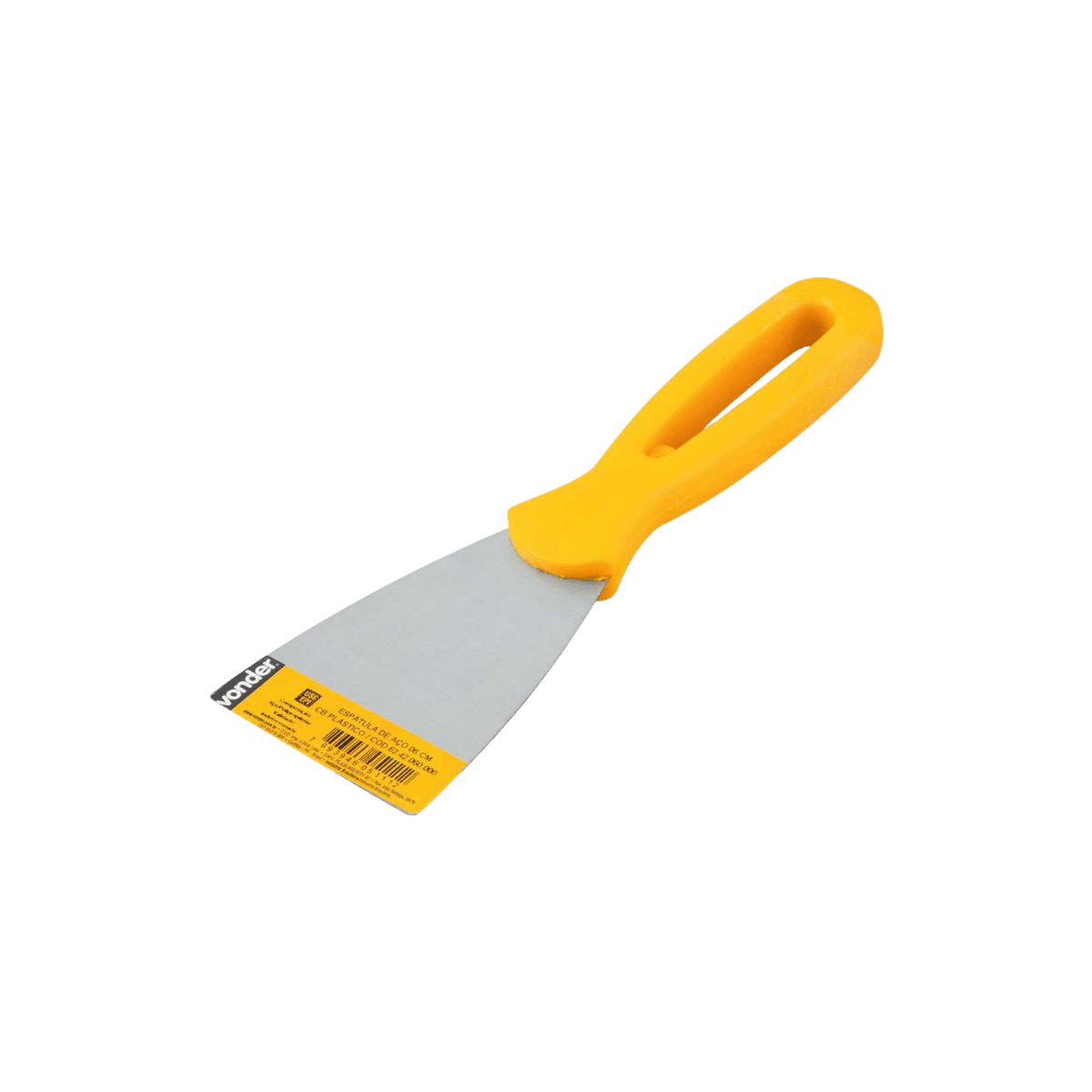 Imagem do produto: Espátula de Aço 60mm - Cabo Plástico 