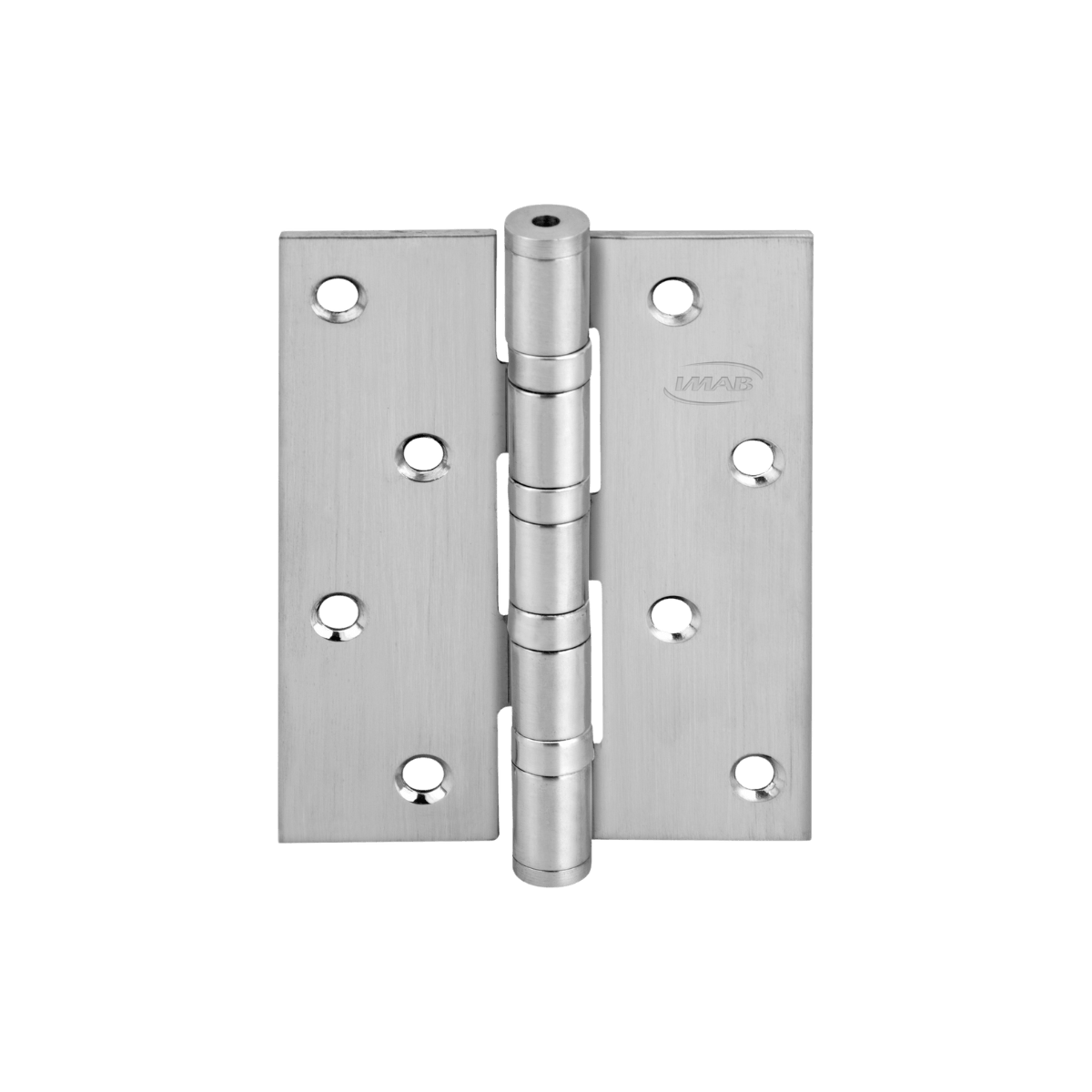 Imagem do produto: Dobradiça Aço Inox C/Rolamento - Acabamento Escovado